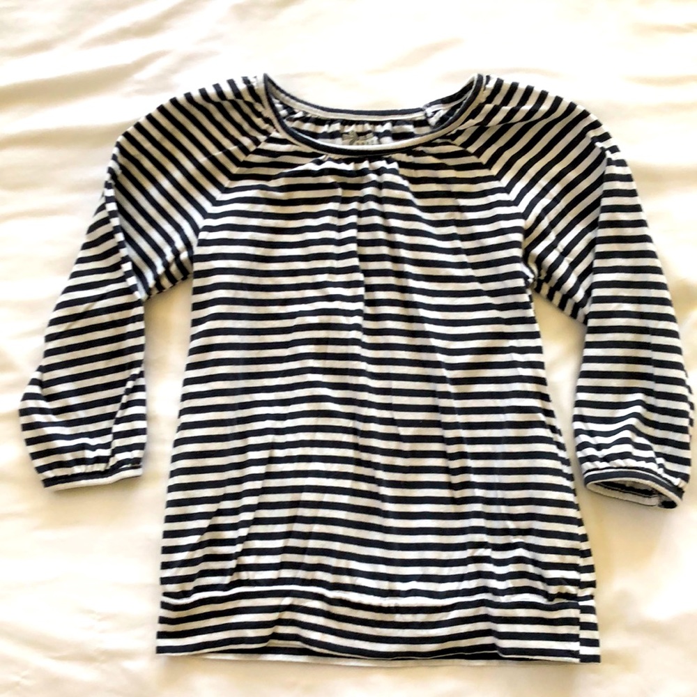 Girls striped Top size large 10/12 Old Navy